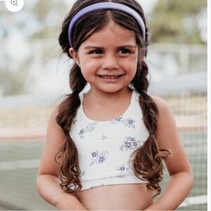 🌸Size 10 SweetHoney Empower Crop - Lavender
Floral!